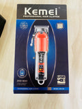 Kemei KM-246 heavy Duty Trimmer Rechargeable Shaver Beard trimmer Professional Hair Trimmer Cordless Oil head Men Hair Cutting Machine Beard razor