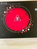 Boma Electric Stove /2500 W Model Bm-15 infrared Cooker Hot Plate Induction Cooker Touch panel Effective and constant temperature control Smart Cooking Safe and Energy Saving Easy to clean for small family , hostel and office use
