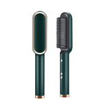 Hair Straightener Brush Curling Comb 2 In 1 Hair Hot Comb Anti-Scald Hair Straightener Brush For Girls Electric Heated Hair Styler Tool, Travel, Professional Salon at Home