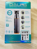 Daling 9-in-1 Rechargeable Men's Grooming Set – Shaver, Electric