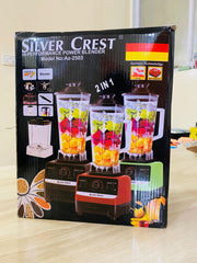 Silver Crest 2-in-1 Heavy Duty Blender – 4500W | 2L + 700ml Chopper