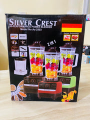 Silver Crest 2-in-1 Heavy Duty Blender – 4500W | 2L + 700ml Chopper
