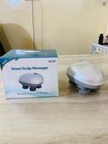 Electric Scalp Massager-Head Massager With 4 Kneading Massage Heads Portable- Handheld Body Massager-Portable Rechargeable Head Massager-Gifts For Ladies And Men- Scalp Stress Relax-Prevent Hair Loss-Body Massager Head Scalp Massager Rechargeable 3D Po