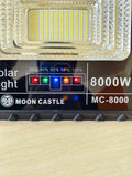Solar Rechargeable Split light with 5 meter long wire and solar plate