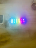 Mist Humidifier Low Noise Air Humidifier 6 Nozzle Cool Mist Maker Multicolor RGB Light Effect for Home, Bedroom & Office