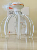 Electric Head Massager Rechargeable Jelly Fish Design 8 Nodes Scalp Massager