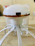 Electric Head Massager Rechargeable Jelly Fish Design 8 Nodes Scalp Massager