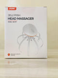 Electric Head Massager Rechargeable Jelly Fish Design 8 Nodes Scalp Massager