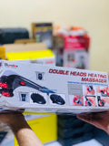 Double Head Heating Massager - Adjustable Heat | Vibration