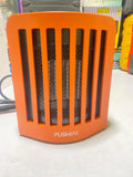 Durable heater 950W/600W Electric Heater, 3s Portable Fan Heater Fast Heating with Timer Adjustable Thermostat Personal Fan heater (Color : Orange) WooJenn