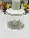 4 in 1 Hand Blender set with whisker chopper jar