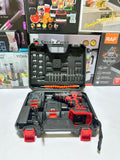 MAKUDA  Lithium Cordless Drill & Screwdriver 21V - Double Battery - Two Speed Brush less Motor