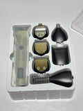 Trymer 7‑in‑1 Professional Grooming Kit – Stainless Steel, LED Display, 90 min Runtime, Travel Lock