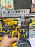Origianl Dewalt 117 pcs Drill Machine kit | Rechargeable | 2 Batteries | 48V
