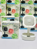 2 in 1 Light Retractable Fan | Fan + Lamp | Rechargeable with long lasting battery