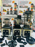 Kenwood 8 in 1 Multifunctional Blender Commercial Heavy Duty Blender KB-34G 1800W High Performance Power Blender 3.5L Jug 2000ml Chopper and 700ml Grinder